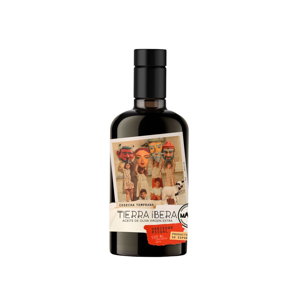 Aceite de Oliva Virgen Extra D.O. Tierra Ibera Selección Temprana (15 Unidades De 500 Ml)